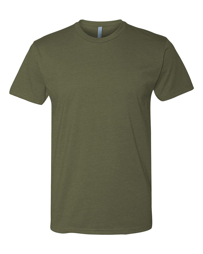 Military Green Short Sleeve Unisex T-shirt Next Level 6210