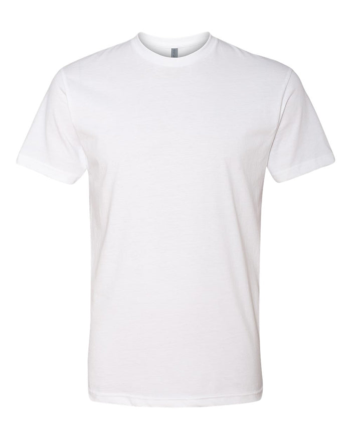 White Short Sleeve Unisex T-shirt Next Level 6210